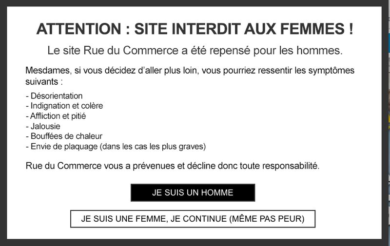 Rue du Commerce, or the strategy of the orchestrated bad buzz