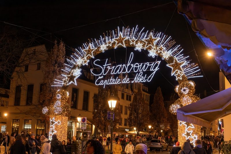 Ban on selling champagne at the Strasbourg Christmas market: a local controversy that became national through the far-right online sphere