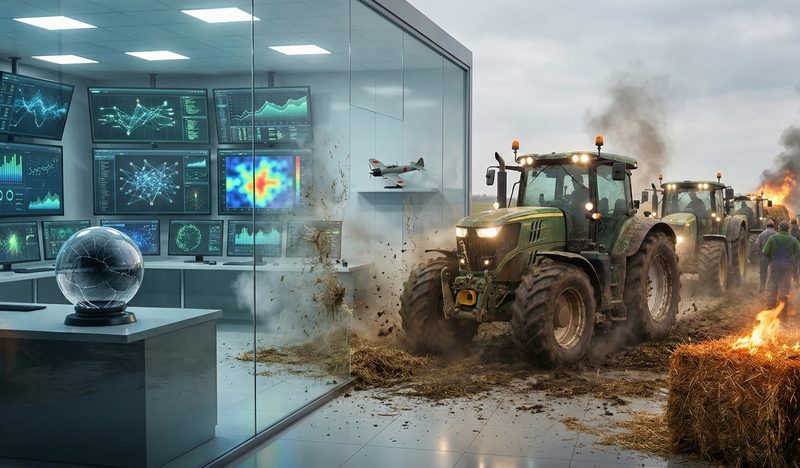 Analysis of the farmers' protest: data in public affairs is not a crystal ball